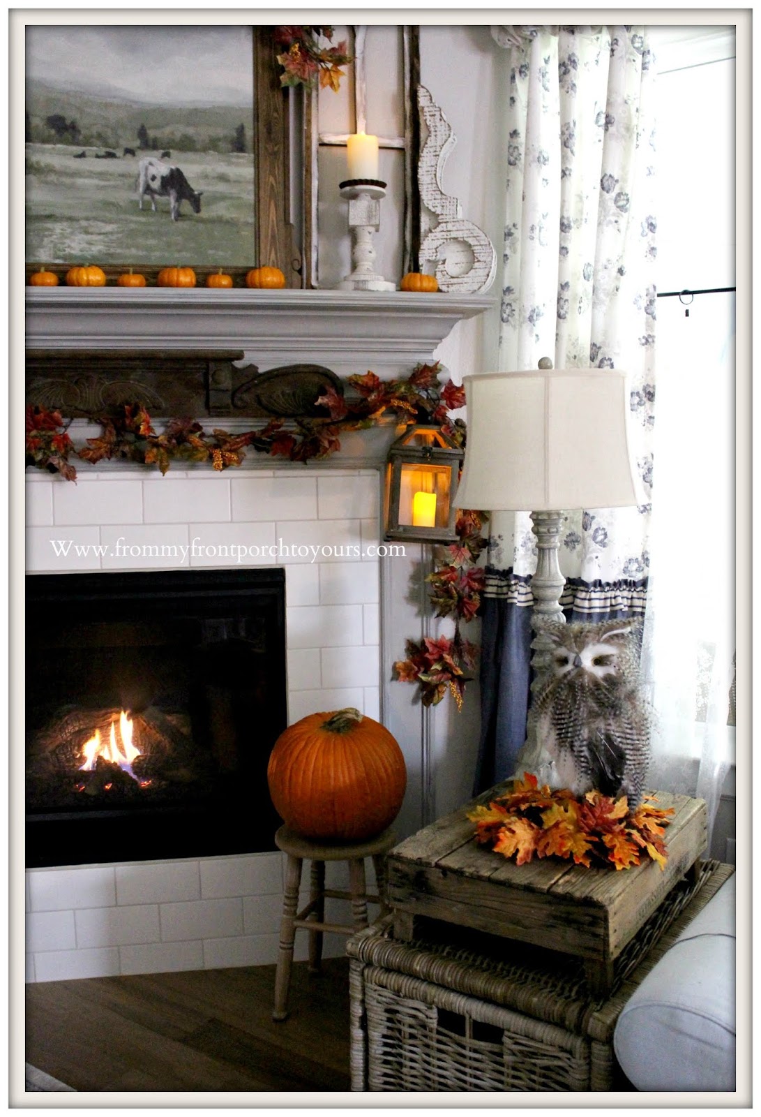 From My Front Porch To Yours: Fall 2019 Mantel