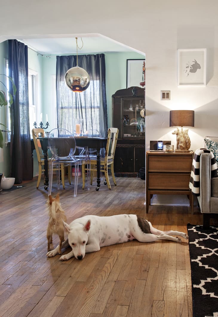 Get the Look: Liz & John's Goth Glam Dining Room | Apartment Therapy
