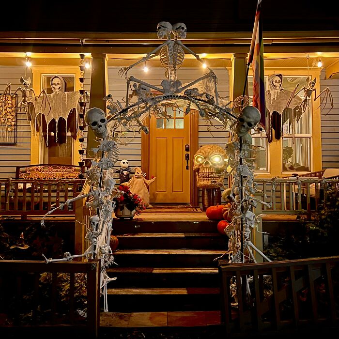 Halloween Decorations Porch 50 Times People Decorated Their Houses For Halloween And Left Everyone Speechless (New Pics) Bored Panda