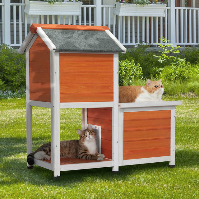 Heated Outdoor Cat Electric Cat House Heated Cat Houses For Outdoor Cats – PETSFIT