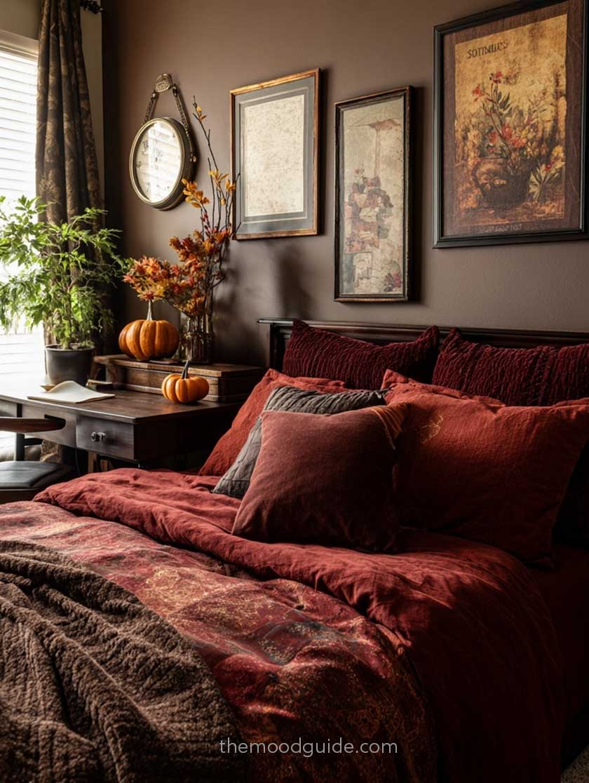How to Create a Dark Academia Fall Bedroom (an Immersive Story) -