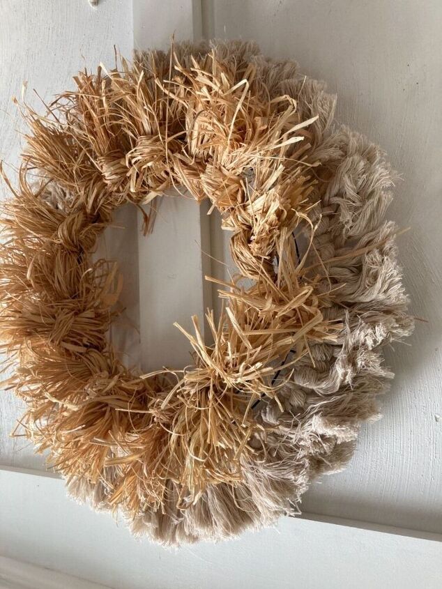 How to Make a Fall Boho Wreath Using a Simple Dollar Tree Hack | Hometalk