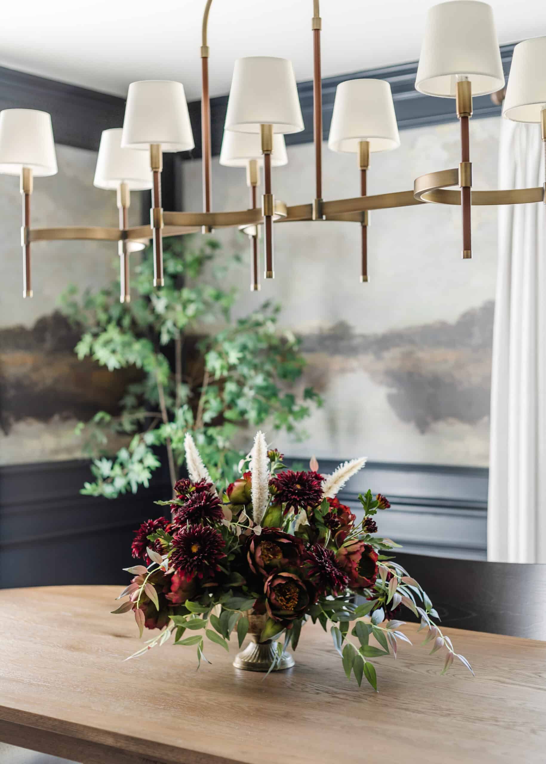 How to Make a Simple Fall Floral Arrangement Step By Step - Bless'er House