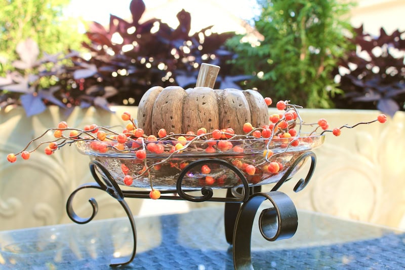 Inexpensive Simple Fall Table Centerpiece Ideas