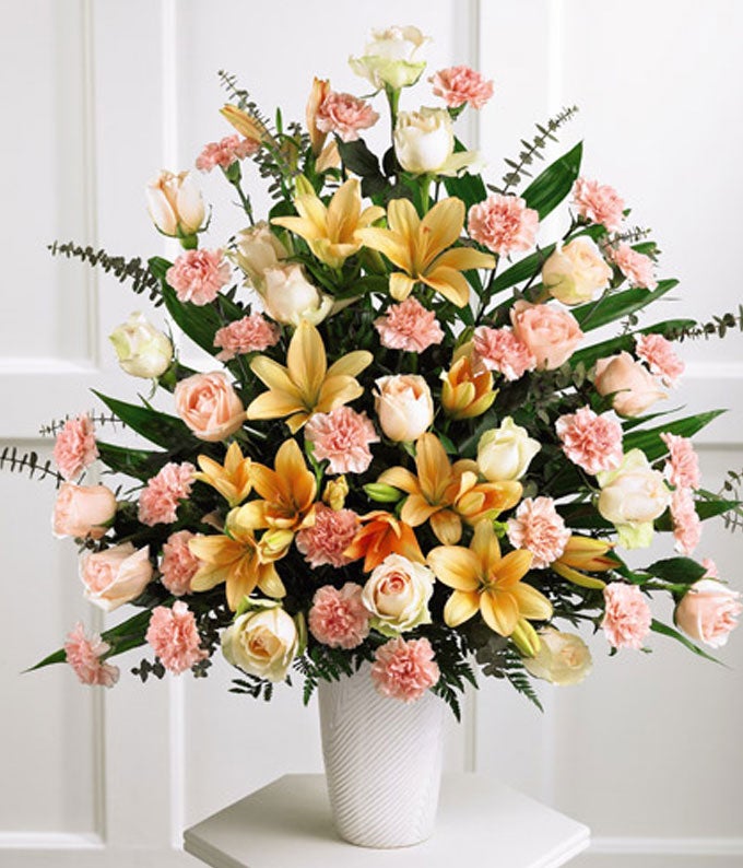 Loving Splendor Altar Arrangement at Send Flowers