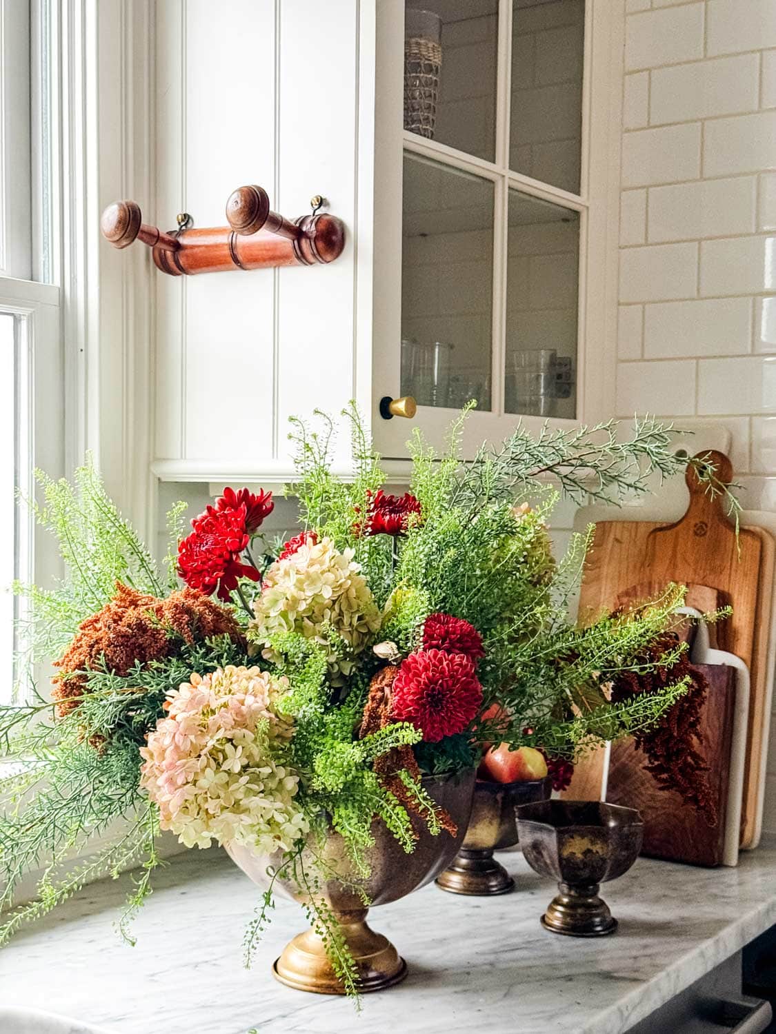 Make a Fall Centerpiece with Trader Joe's Flowers | Most Lovely Things