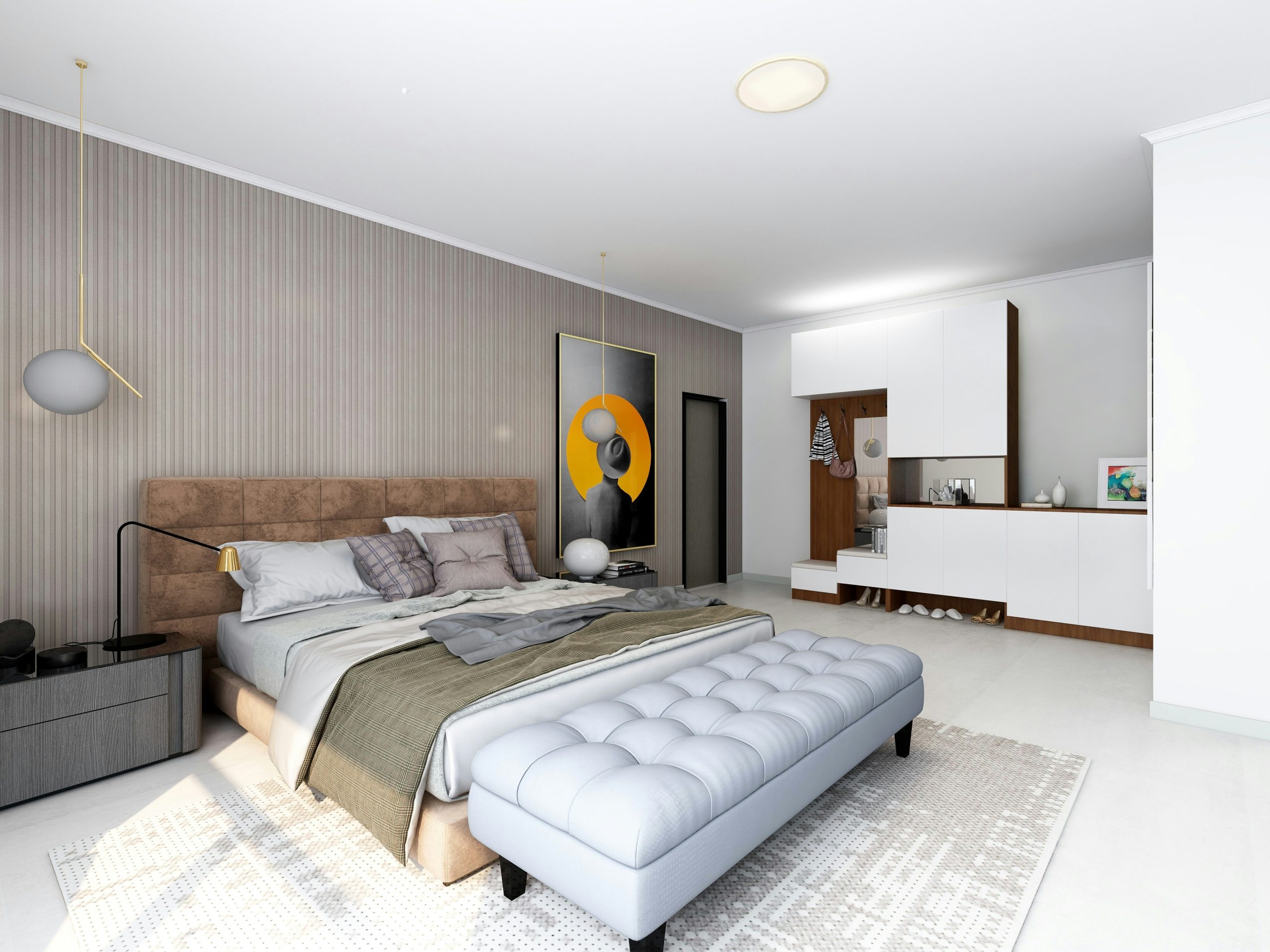 Master bedroom design