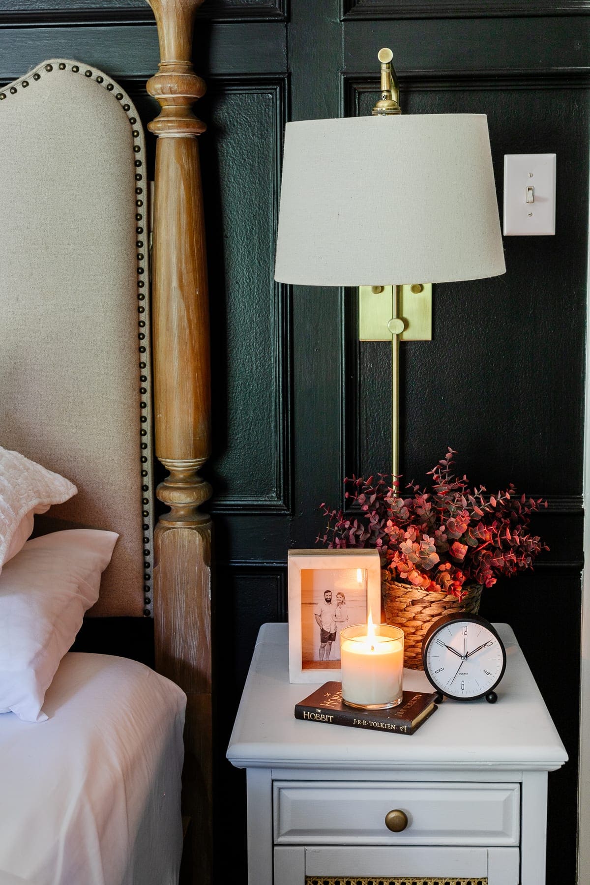 Modern Traditional Fall Bedroom - Bless'er House