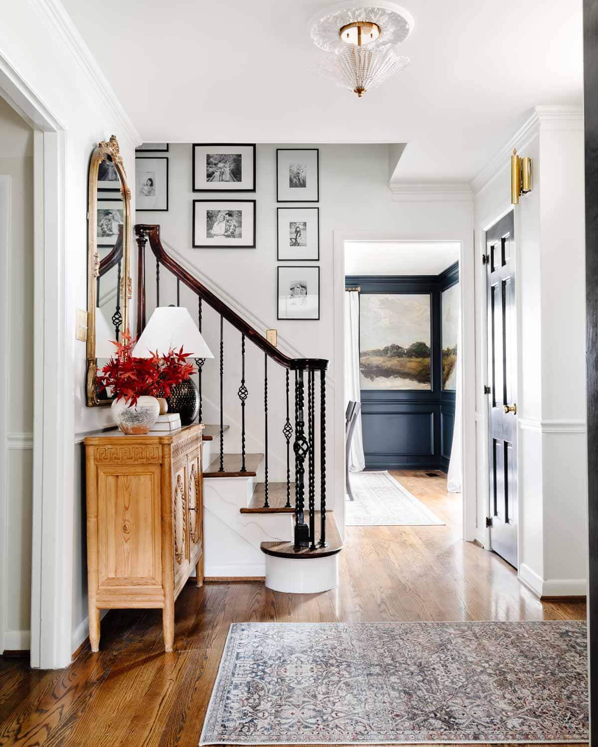 Old Meets New Foyer Ideas & Reveal - Bless'er House