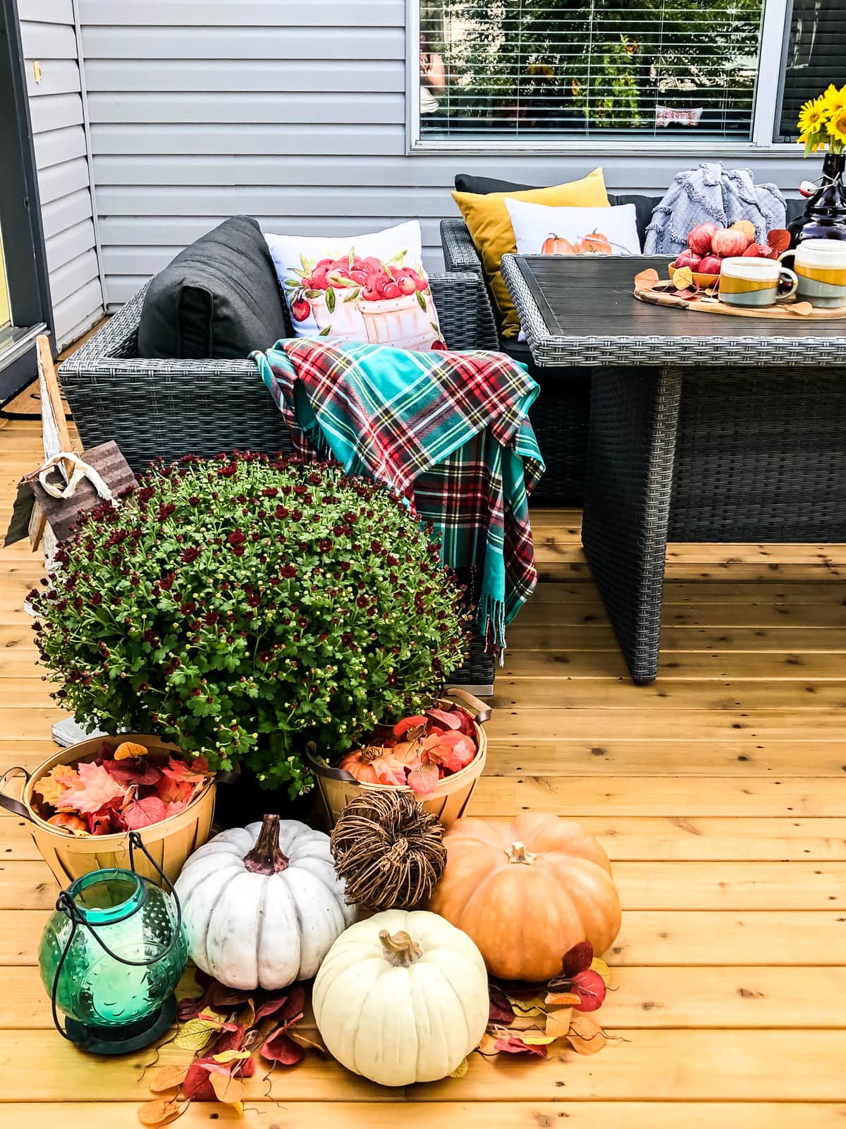Our Cozy Fall Patio - A Pretty Life In The Suburbs
