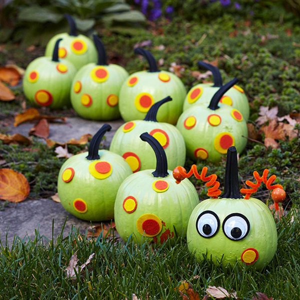 Painted Pumpkin Decor Outdoors 25 Best Outdoor Pumpkin Decorations For Halloween 2023
