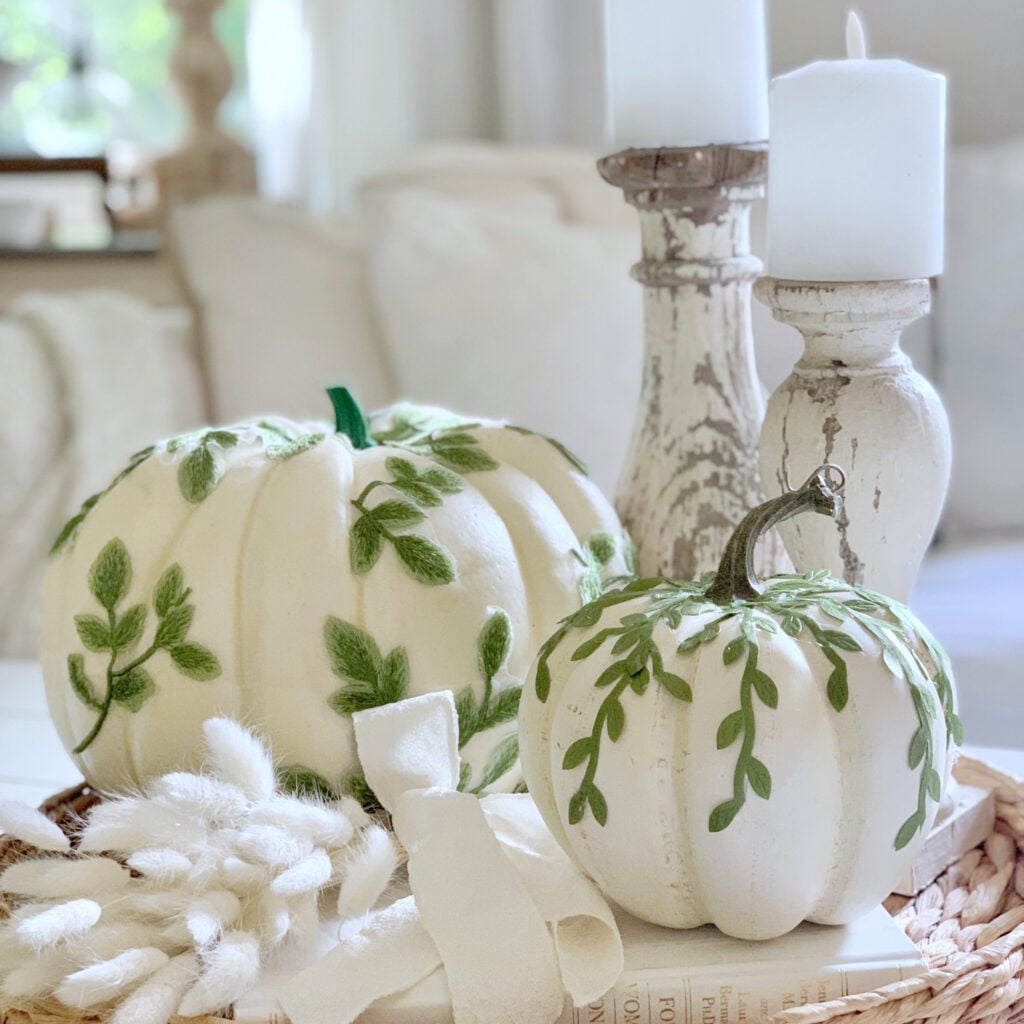 Pumpkins with Flowers: 7 Decorating Ideas I've Created for Fall - Celebrated Nest