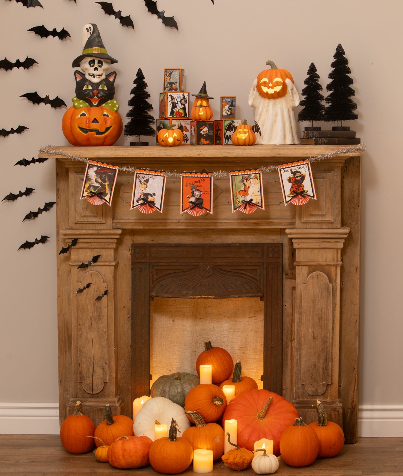 Retro Halloween Garland by Bethany Lowe Designs