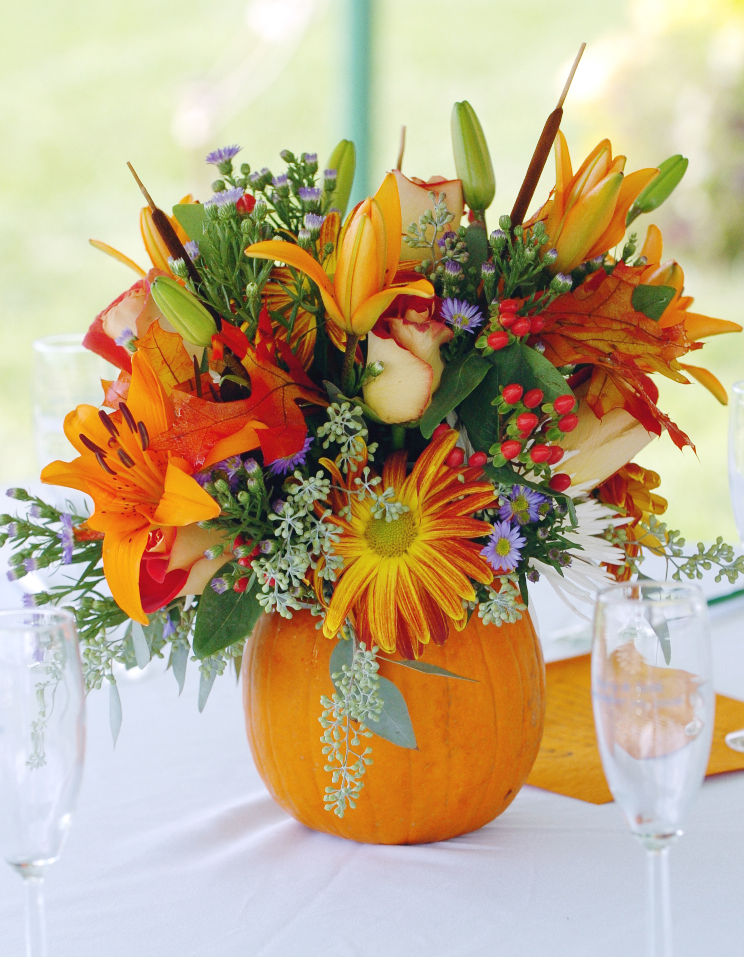 Thanksgiving Floral Centerpieces |
