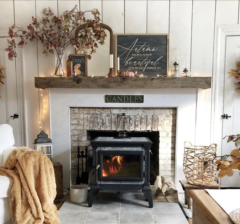 These 10 Fall Mantel Decorating Ideas Are Downright Swoon-Worthy