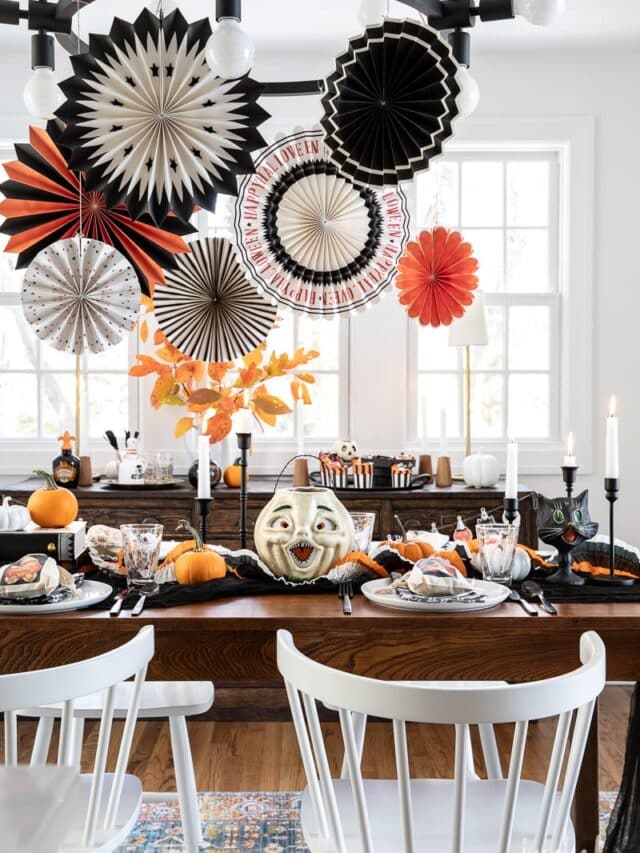 Vintage-Inspired Halloween Decorations - Inspired By Charm