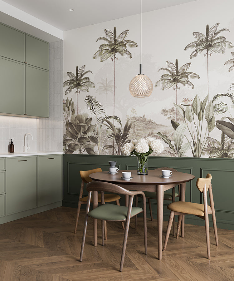 Wainscoting With Wallpaper Ideas and Tips | Hello Circus
