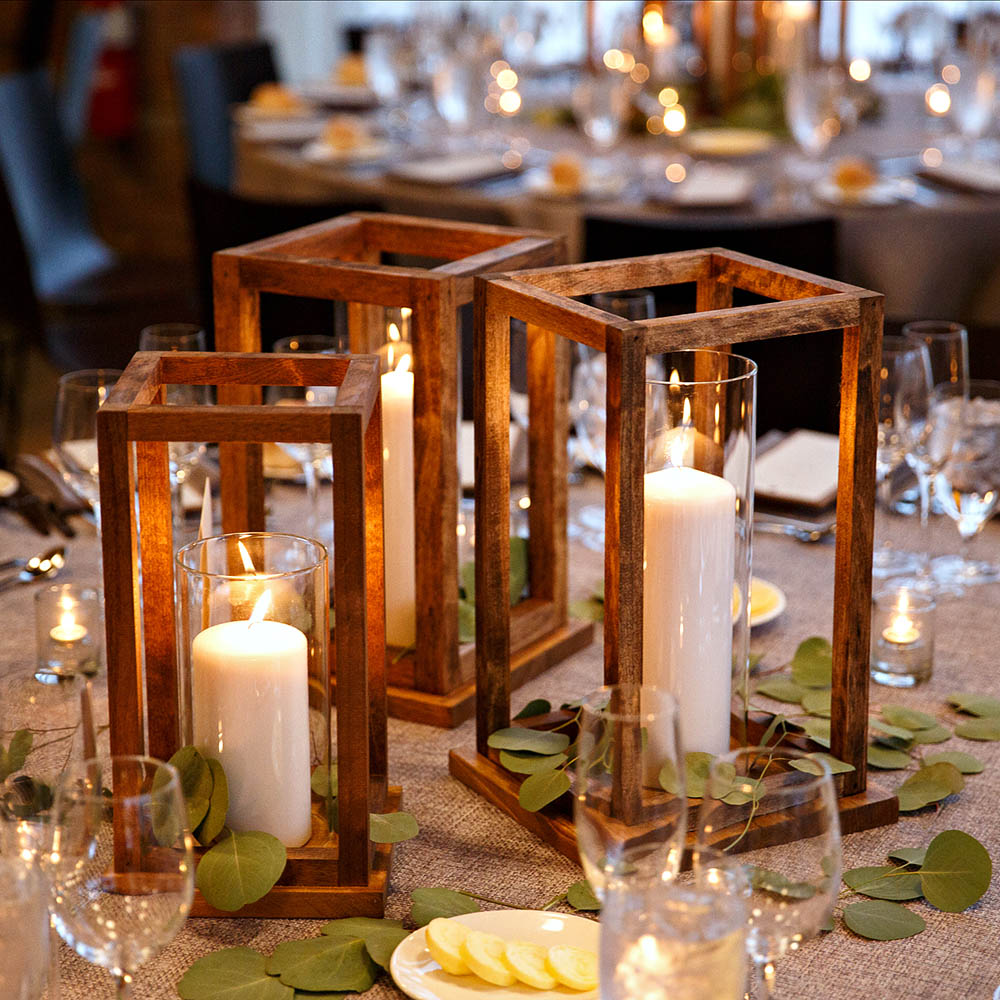 Wedding Lantern Fall 25 Tablescape Wood Lantern, Centerpieces For Wedding, Lantern Centerpiece, Rustic Home Decor, Wedding