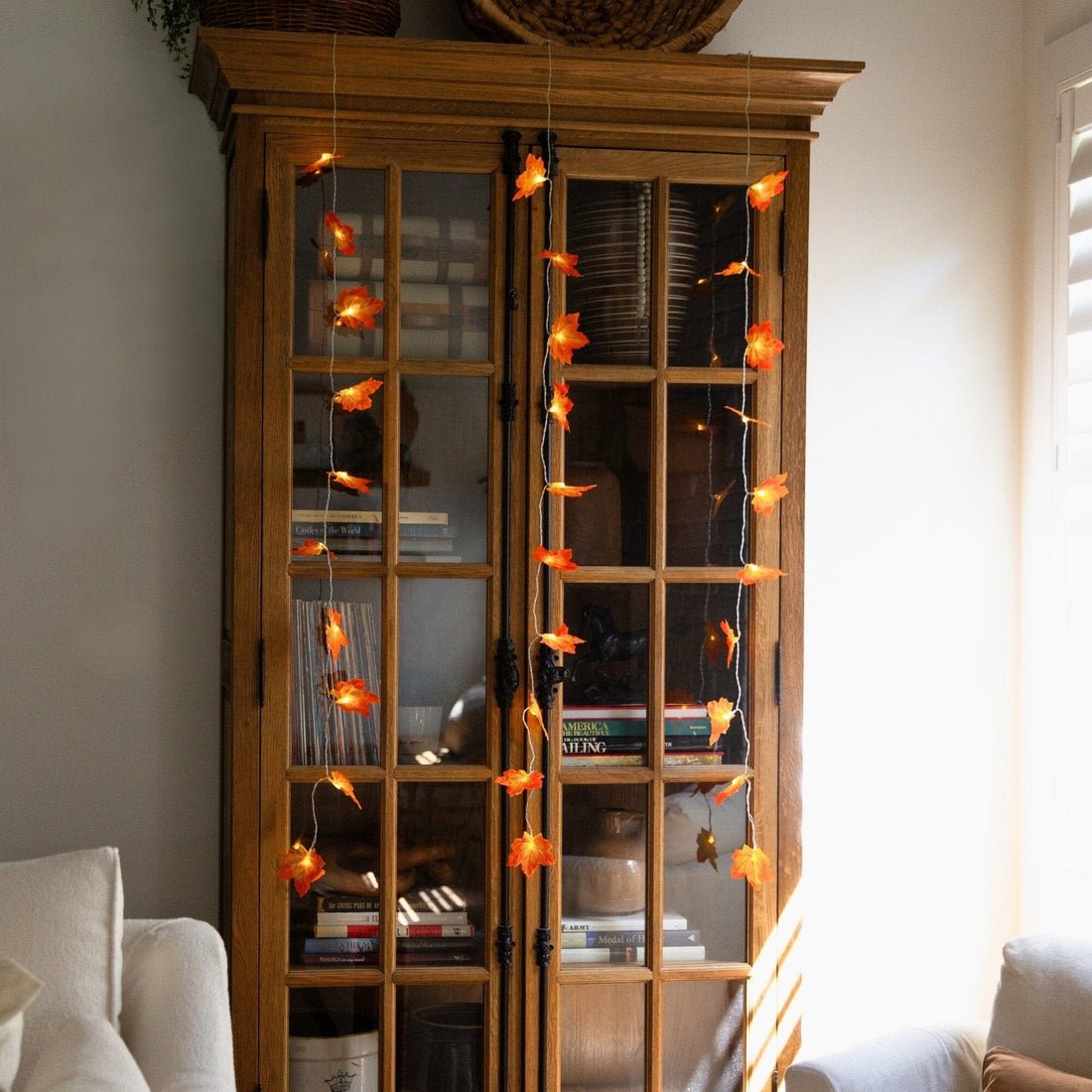 Wood Fall Garland Fall Garlands · National Tree Company
