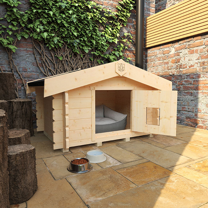 Wooden Cat Second Hand Outdoor Cat House Outdoor Cedar Cat House — Double Deck Wooden Shelter For