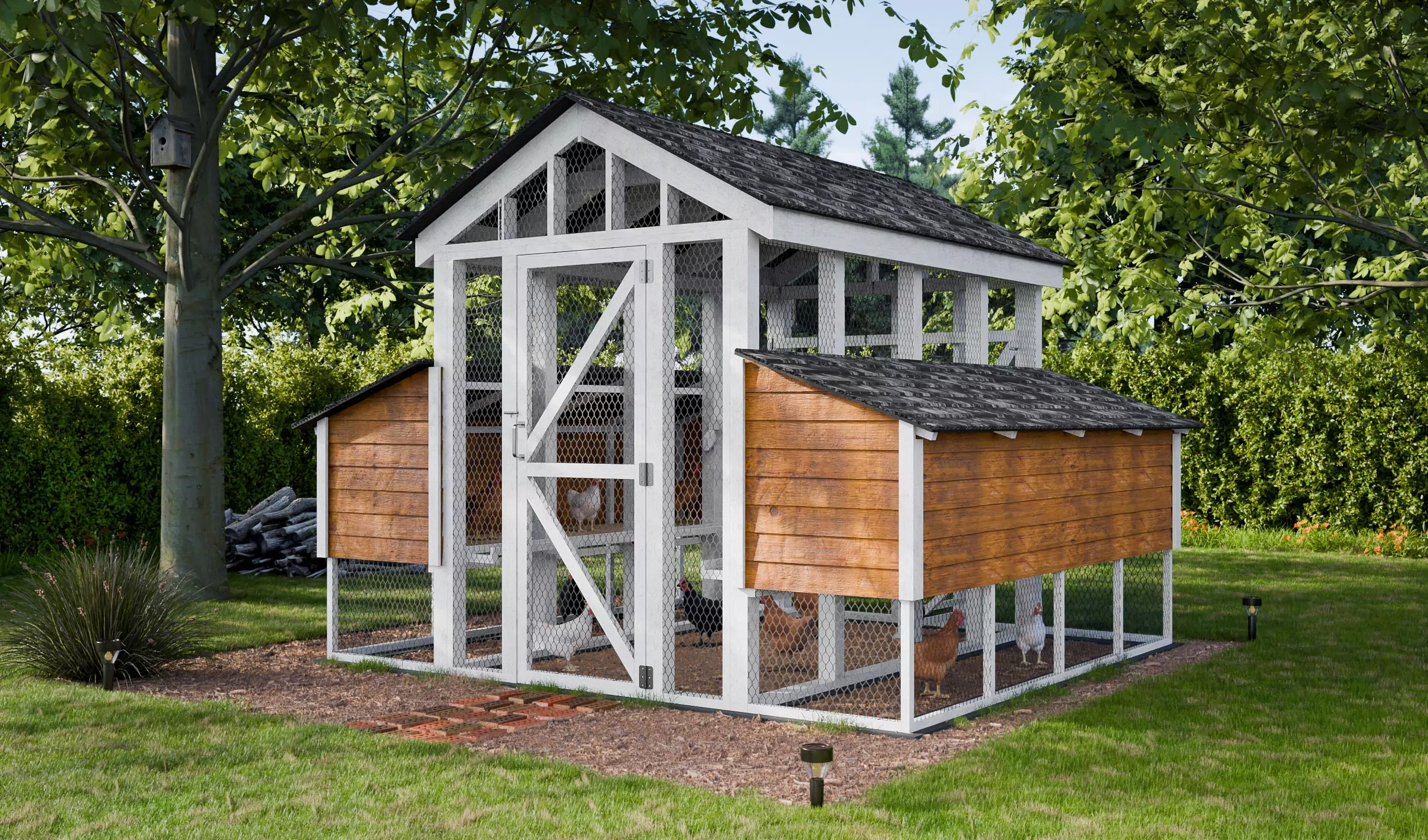 14 Free DIY Free DIY Chicken Run Plans - Craftcamp™