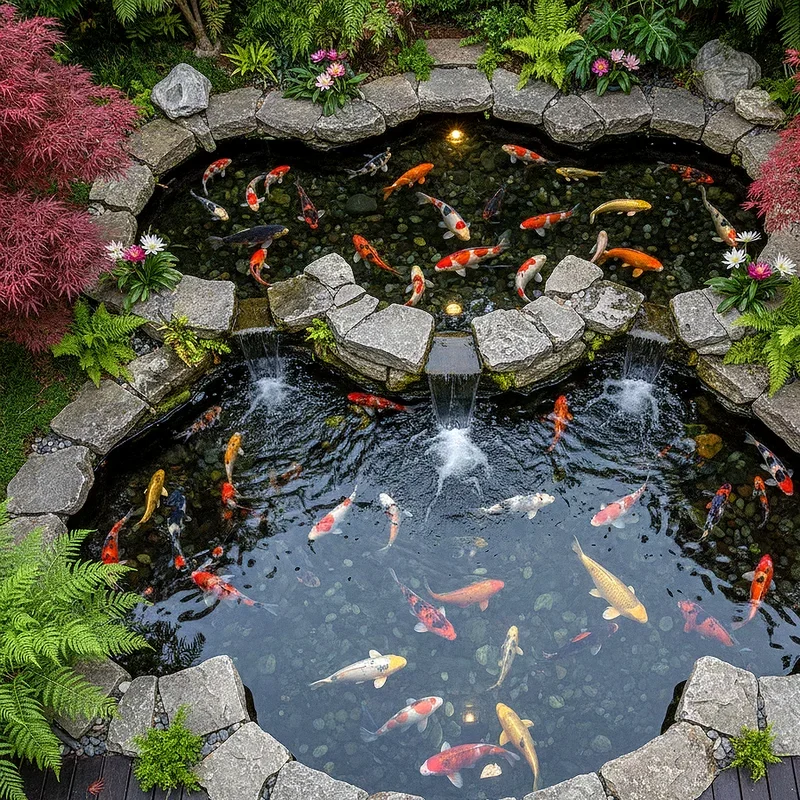 15 Koi Fish Pond Ideas to Enhance Your Backyard Oasis