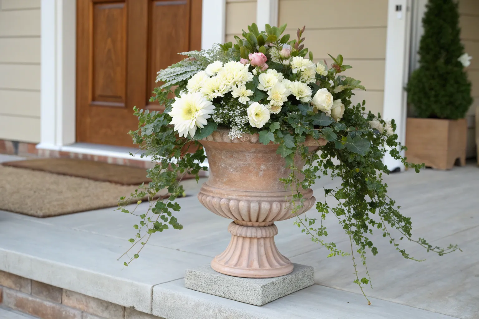 18+ Urn Planter Ideas for Stylish, Easy DIY Outdoor Decor - Clayelle