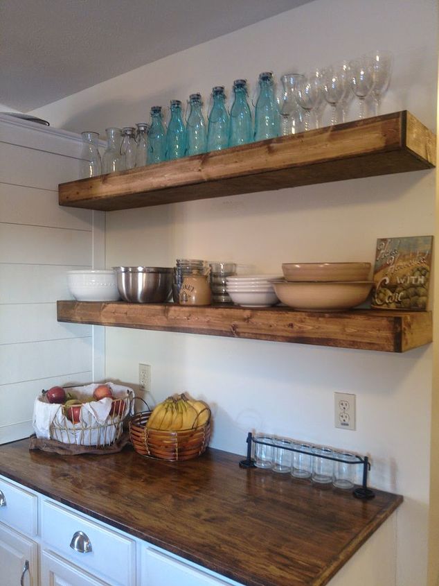 $20 DIY Floating Shelves | Hometalk