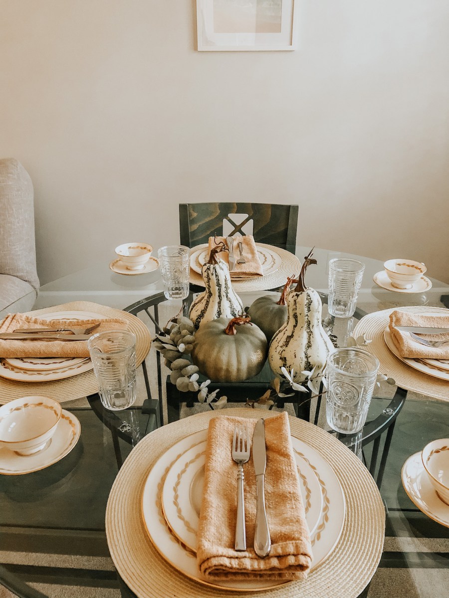 3 Easy & Intimate Thanksgiving Tablescapes