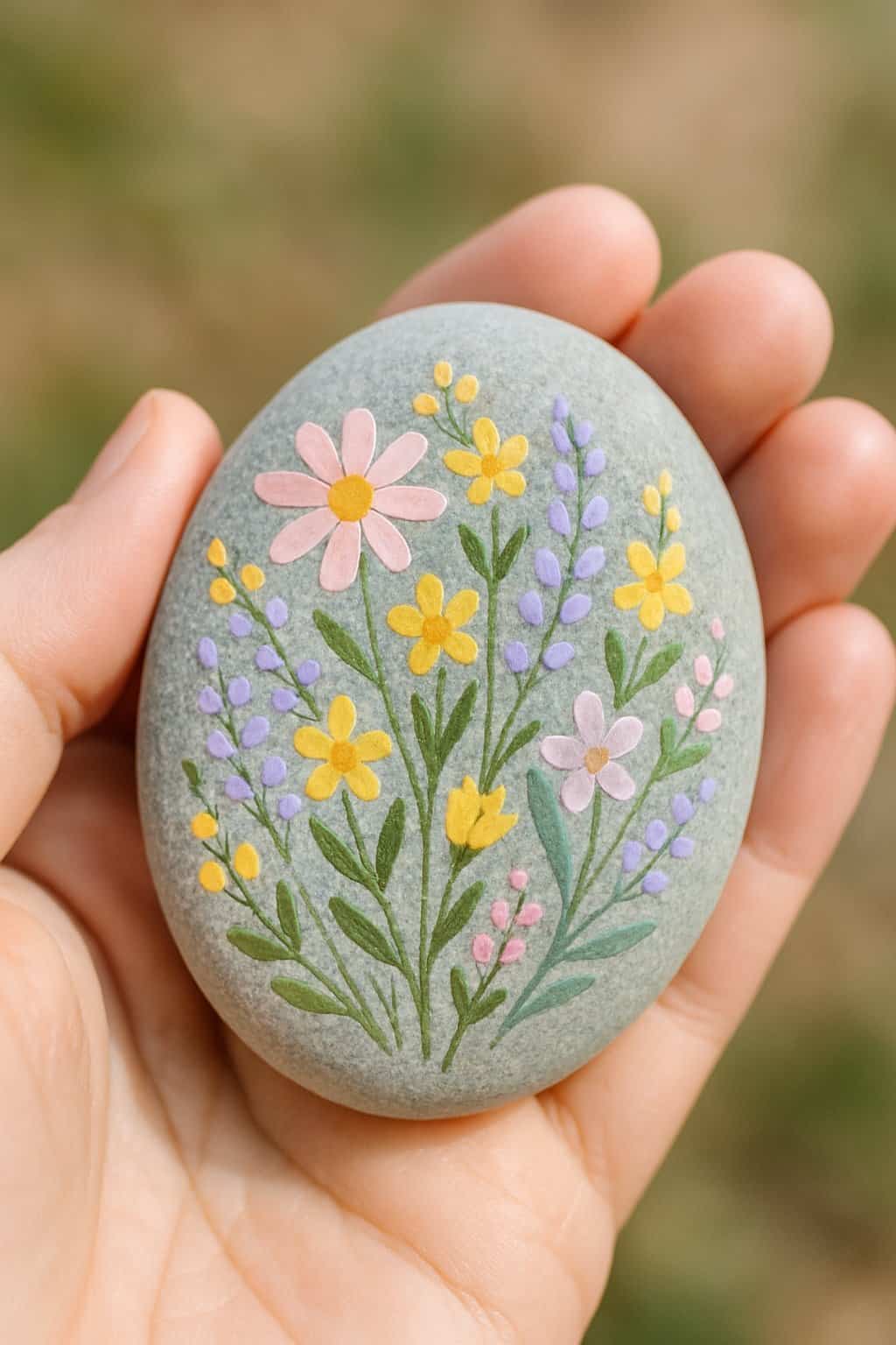 39 Spring Painted Rocks Ideas for Fresh & Colorful Seasonal Crafts - The Melrose Family