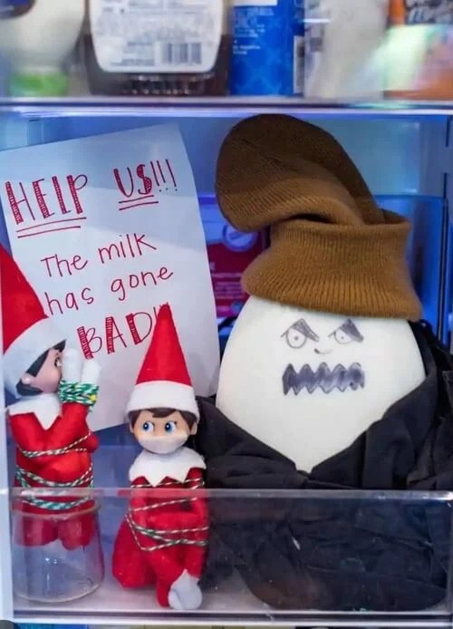 60+ Funny ELF on the Shelf Ideas to Make Your Christmas Extra Magical - prettynestdecor.com