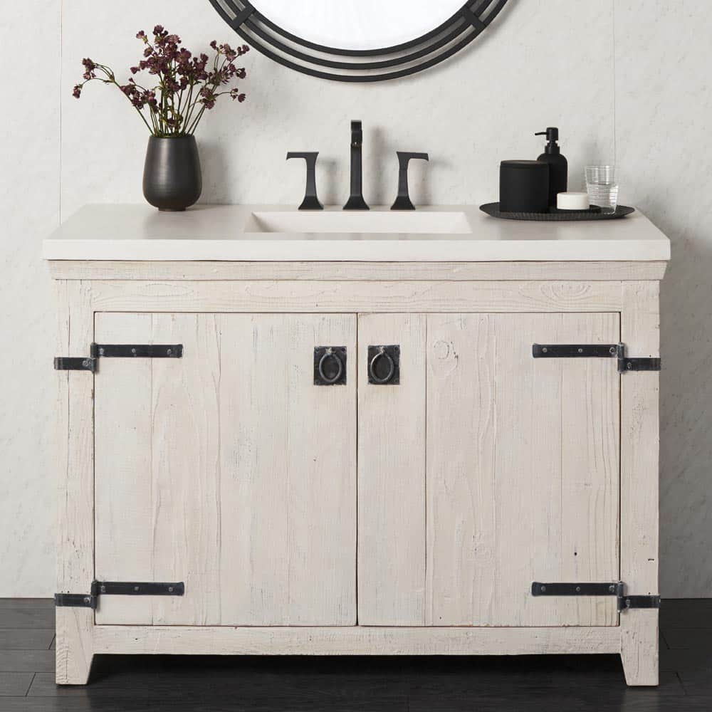 Americana Reclaimed Wood Bathroom Vanity Base | Native Trails