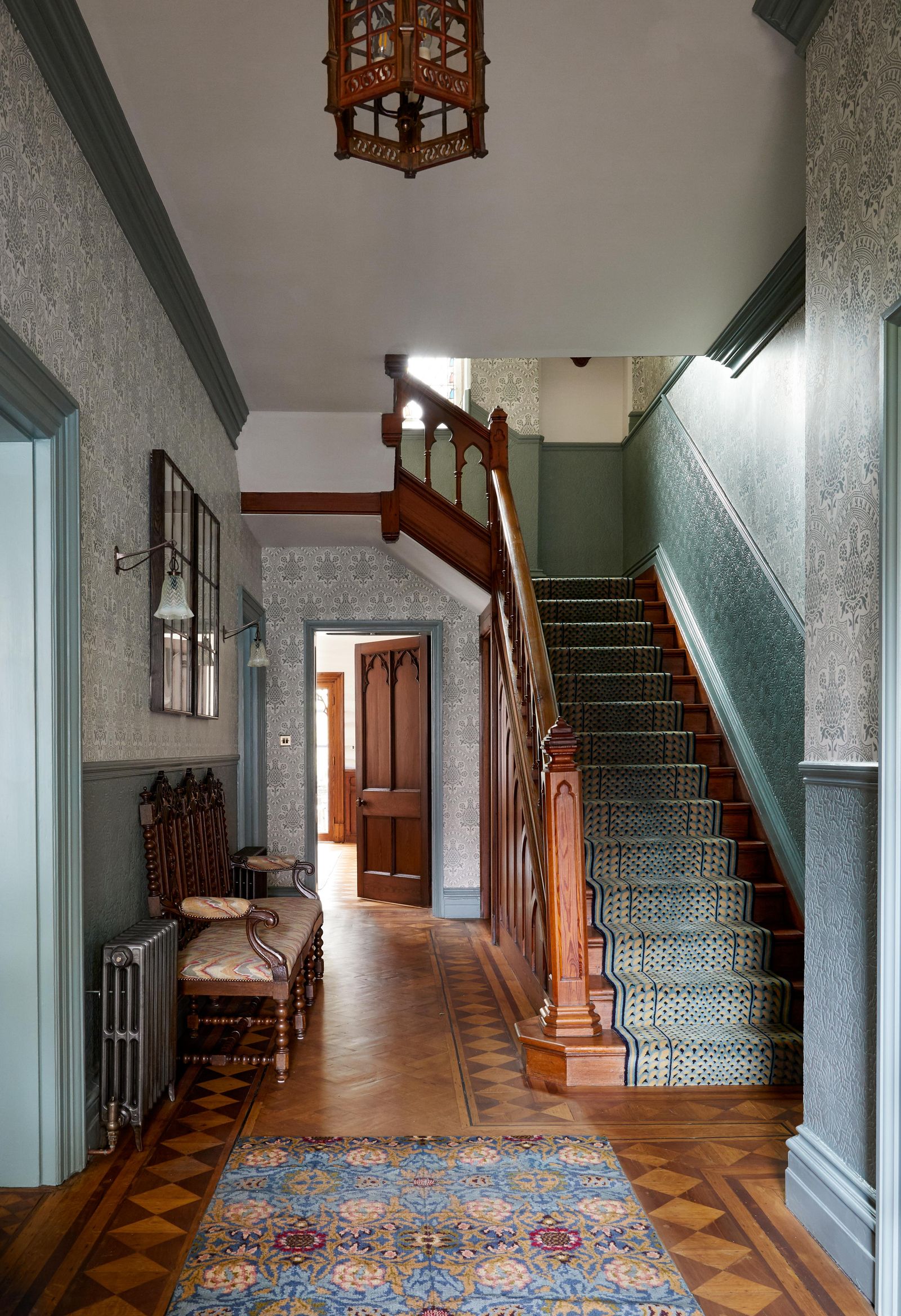 An unusual gothic revival house in north London with a dramatic interior by Maddux Creative | House & Garden