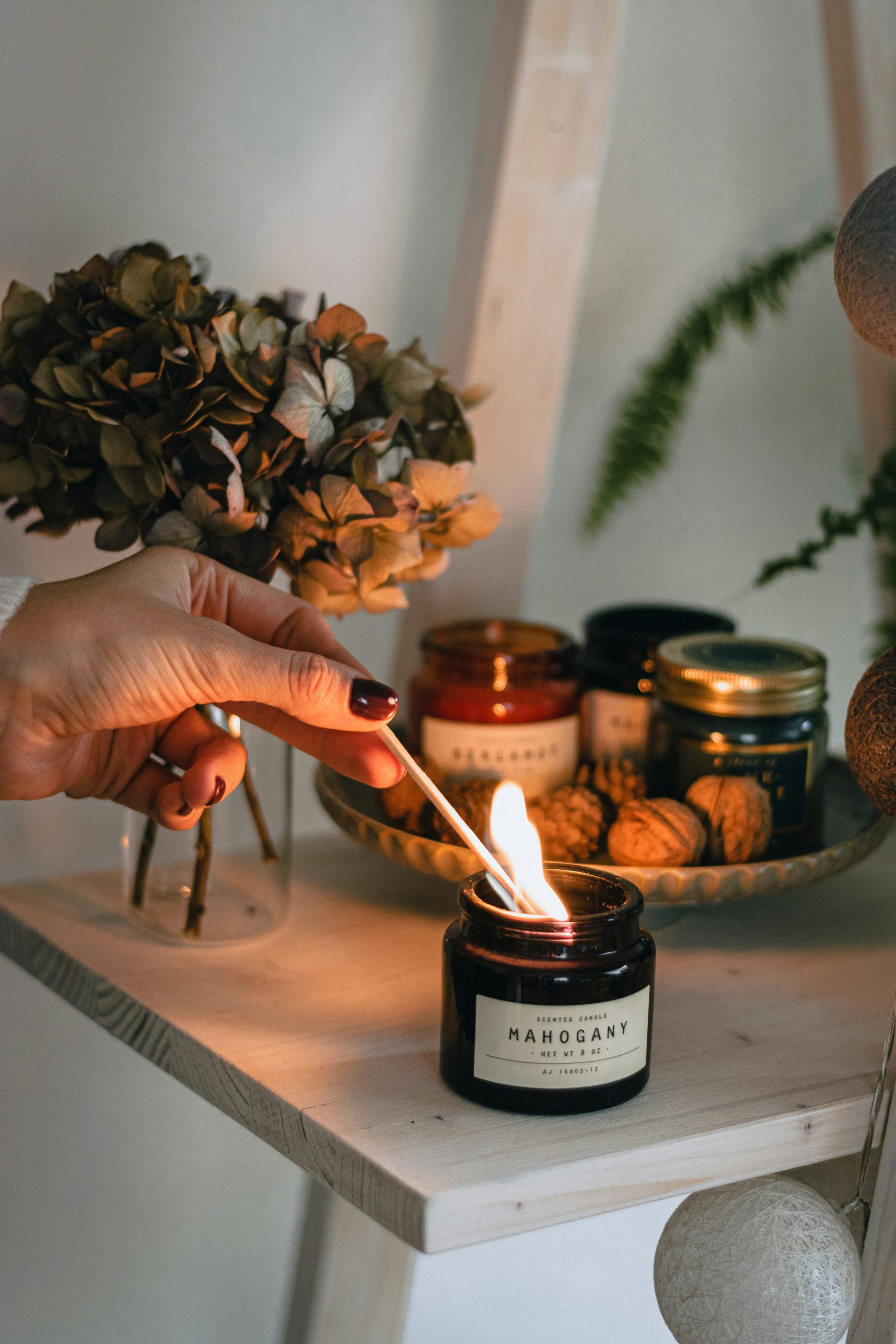 autumn cozy still life
