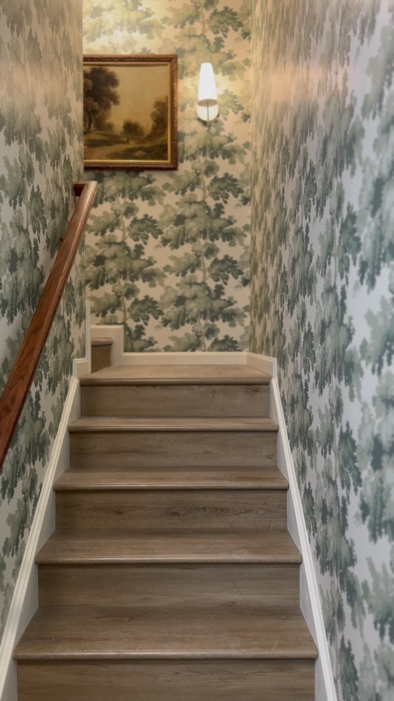 Basement Stairway Makeover - Final Touches - Cass Makes Home