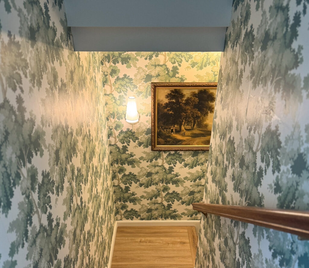 Basement Stairway Makeover - Final Touches - Cass Makes Home