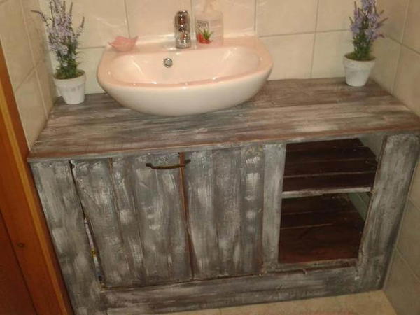 Bathroom Cabinet - 101 Pallets