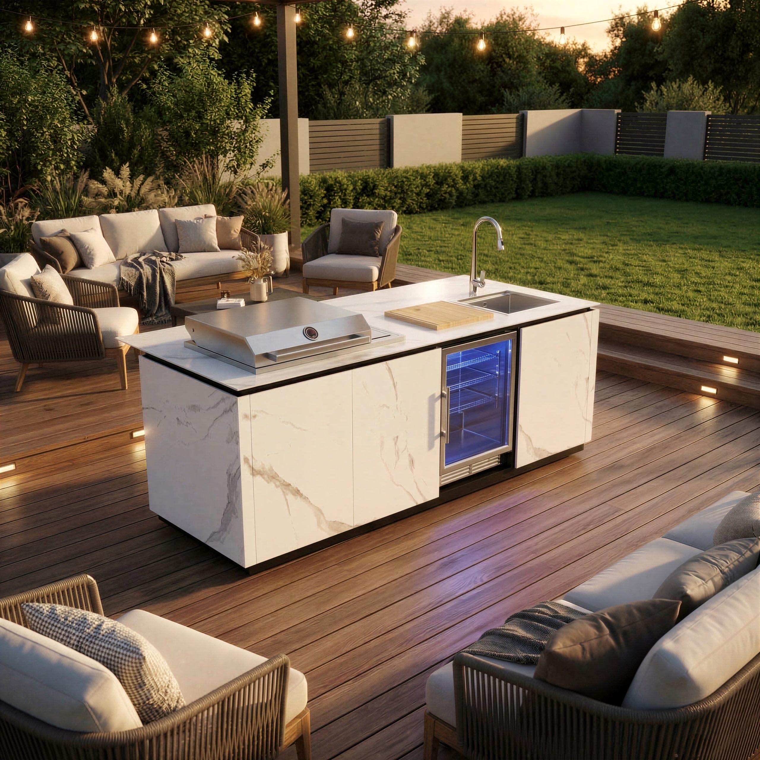 Bighorn - Outdoor Kitchen Island – Back Yard Island Escape