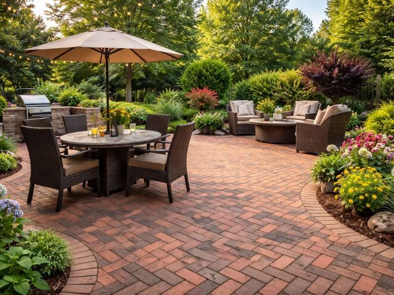 Brick Patio or Walkway Installation: What Affects the Cost - Auburn Brick Masonry