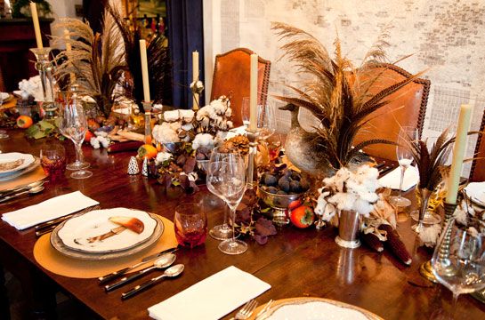Bronson van Wyck Sets a Rustic Thanksgiving Table | Architectural Digest