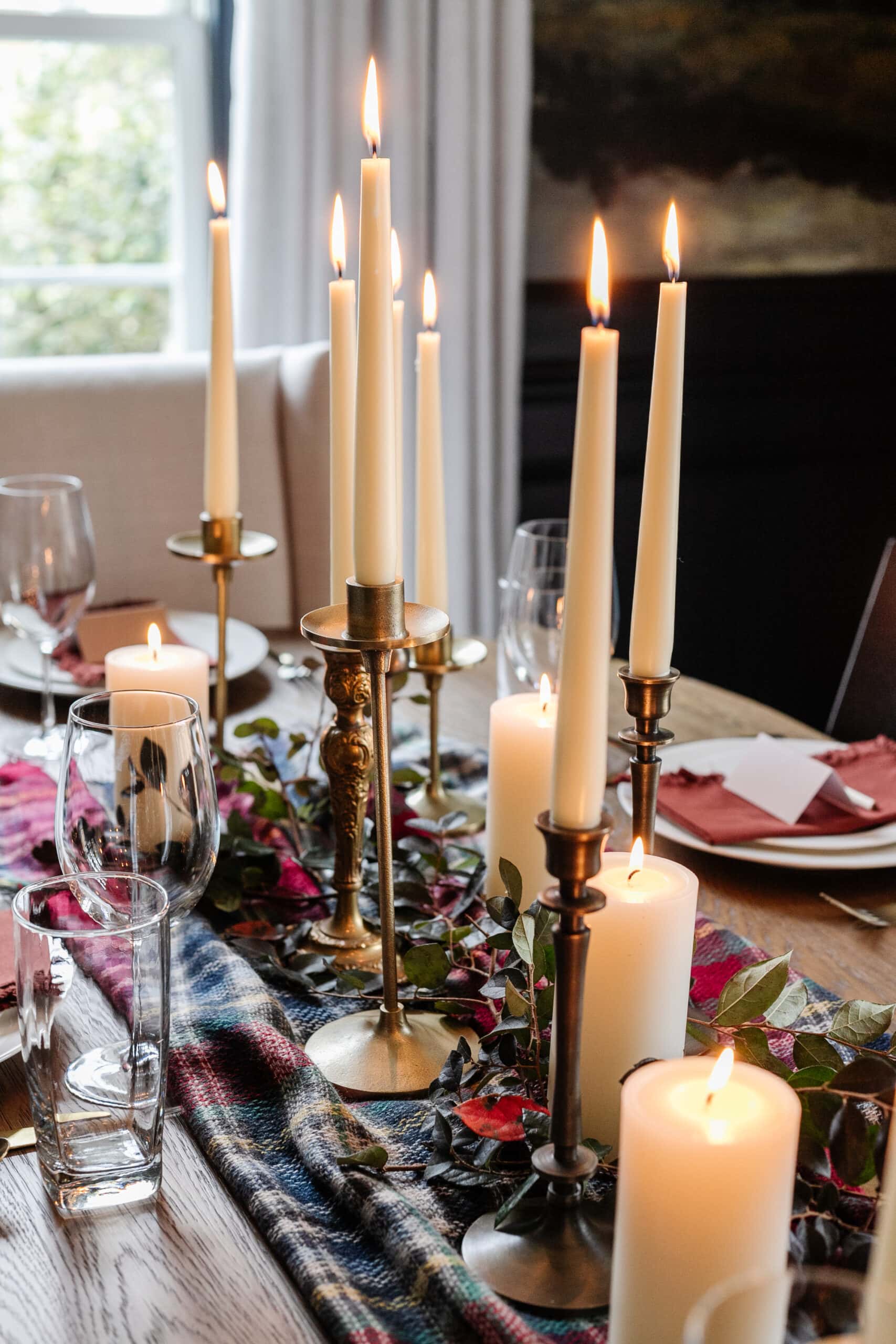 Cheap DIY Thanksgiving Centerpiece Idea With Common Thrifted Finds - Bless'er House