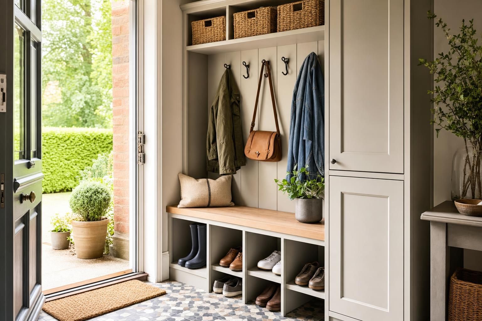 Clever Porch Storage Ideas for Shoes, Coats and Clutter | BookaBuilderUK.com