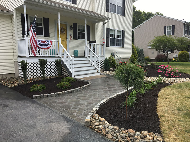 Curb Appeal - Before & After - Hattoy's Nursery, Landscaping & Garden Center