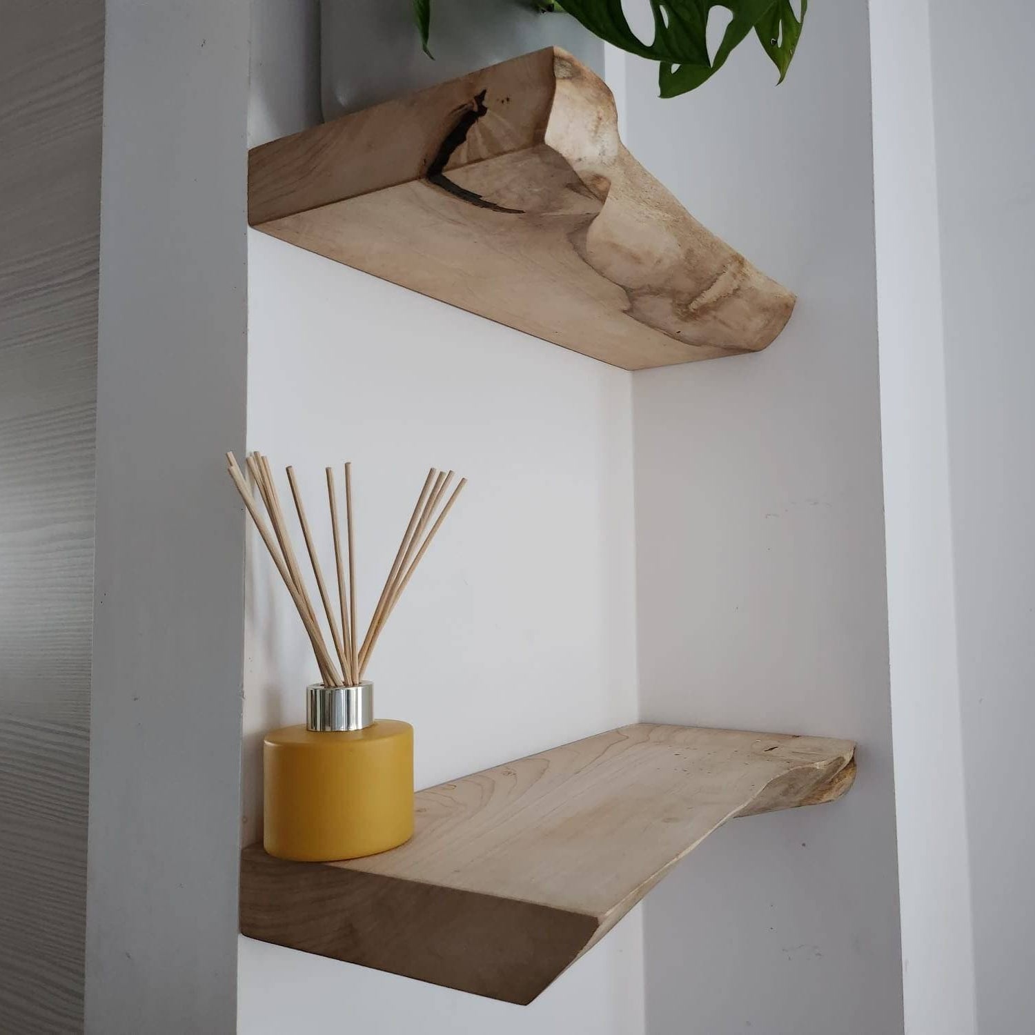 Custom Cut Floating Shelves How To Build And Install DIY Floating Shelves In Your Kitchen (DIY)