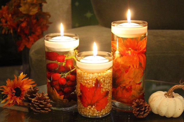 DIY Floating Fall Candles | ehow