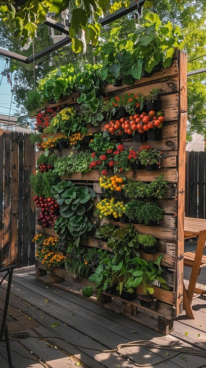 Download Vertical Garden Display Image - Garden, Vertical, Urban | StockCake