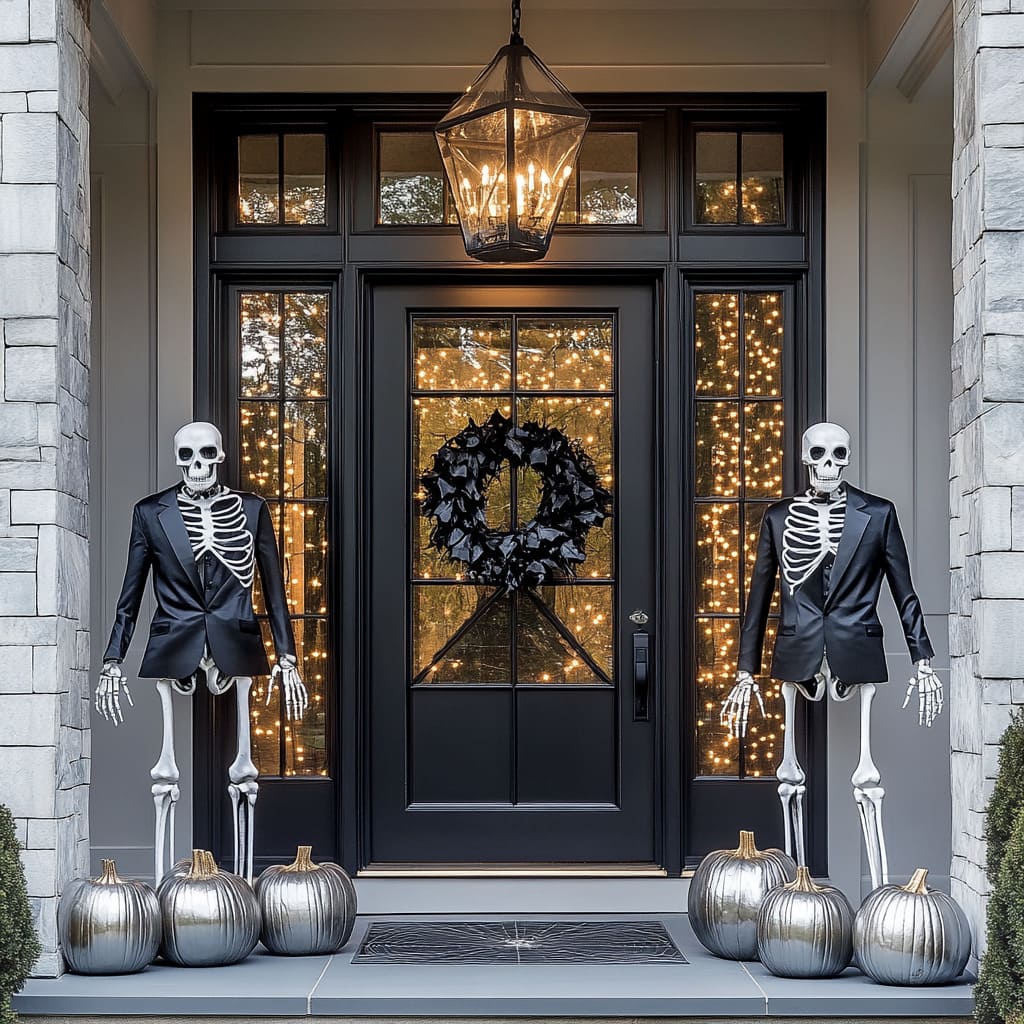 Elegant Ways to Decorate Your Porch and Yard for Halloween