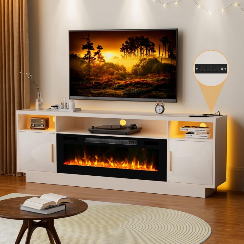 Entertainment Center Fireplace Included Tv Stands & Entertainment Centers - Designer Picks | Foter