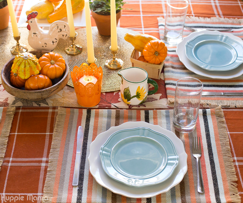 Farm Chic Thanksgiving Table - Our Potluck Family