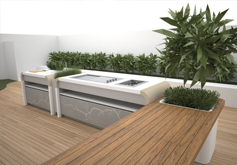 Forget Fire Pits: Ultimate Outdoor Kitchen Island Design | Designs & Ideas on Dornob